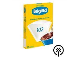 Filtro para caf 102 Brigitta C/30